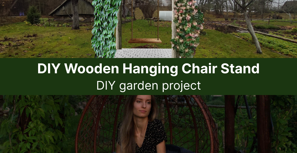 Featured image - wooden hanging chair stand